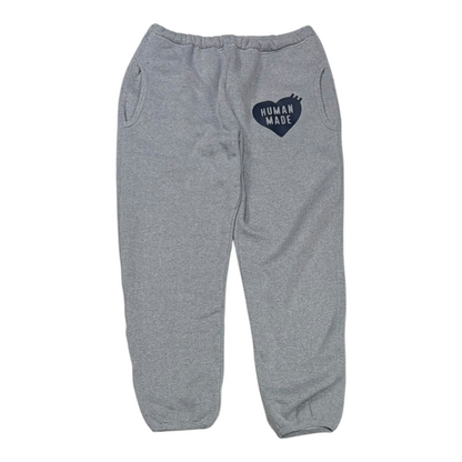 Human Made Heart Sweatpants Grey/Navy