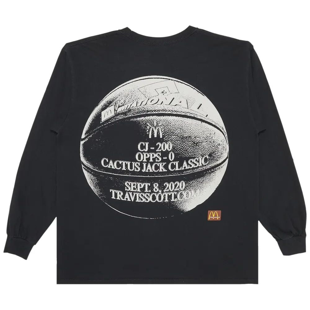 Cactus Jack by Travis Scott x McDonald's Invitational L/S T-shirt Black
