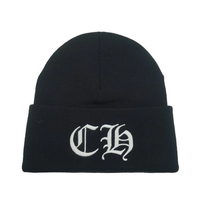 Chrome Hearts Logo Beanie Black