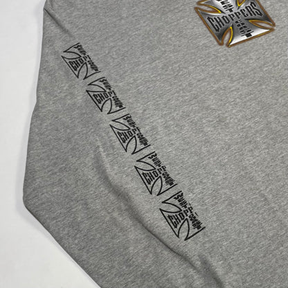 90's West Coast Choppers LS Tee Grey