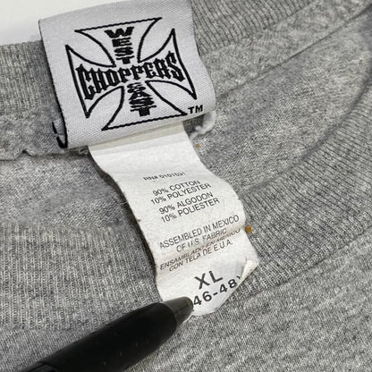 90's West Coast Choppers LS Tee Grey