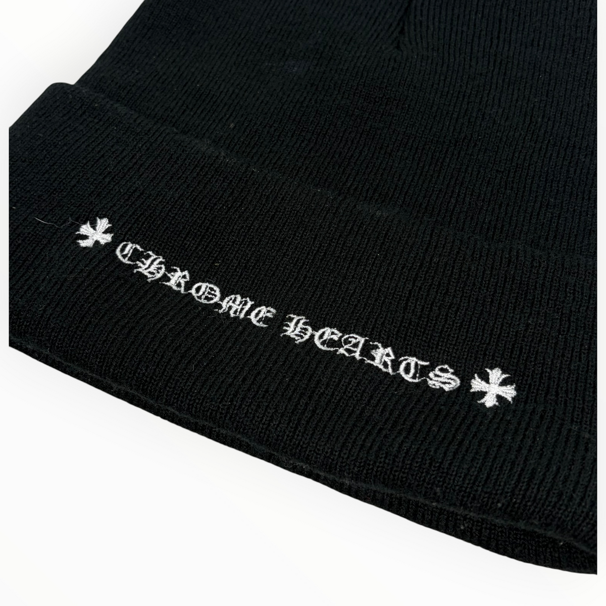 Chrome Hearts Matty Boy Chomper Beanie Black
