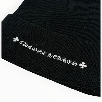 Chrome Hearts Matty Boy Chomper Beanie Black