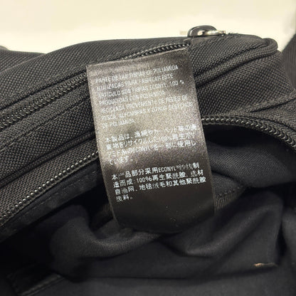 Balenciaga Explorer Sporty B Logo Embroidered Beltpack Medium Black