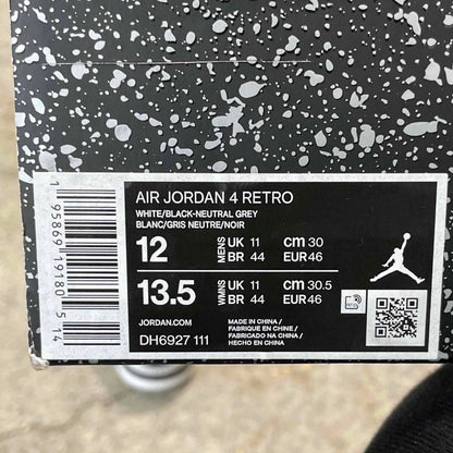 Jordan 4 Retro Military Black