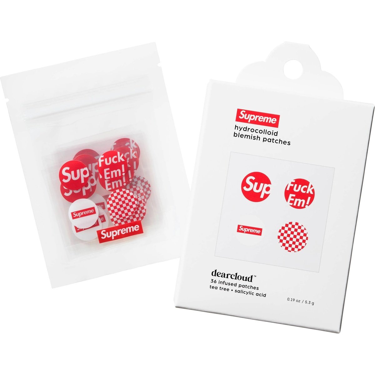 Supreme x Dearcloud Blemish Patches (36 count)