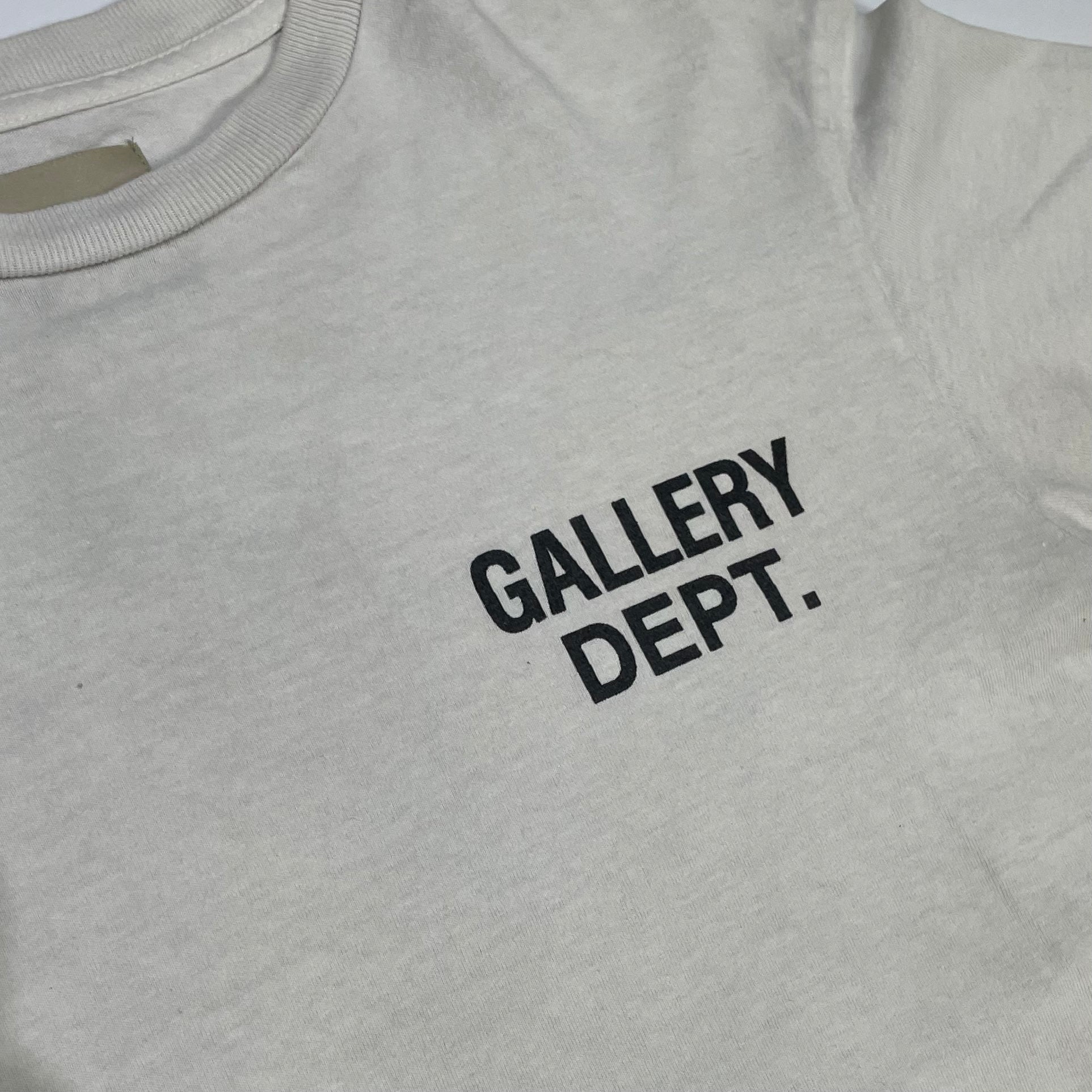 Gallery Dept. Souvenir T-Shirt Cream/Orange
