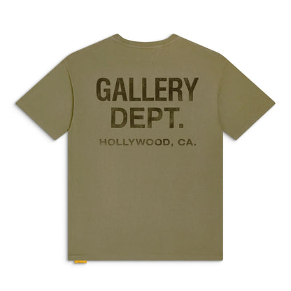 Gallery Dept. Souvenir T-Shirt Olive Black