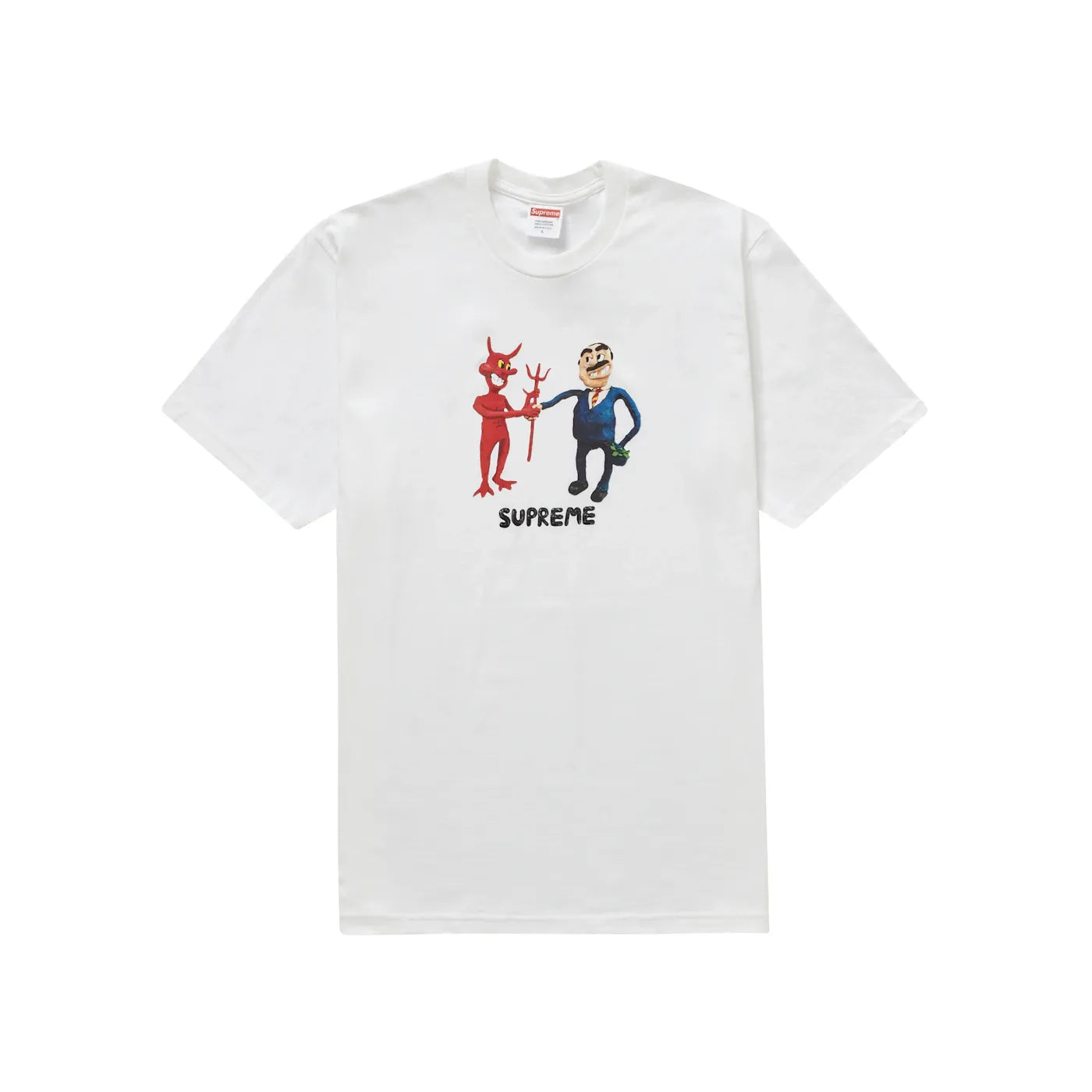 Supreme Business Tee White