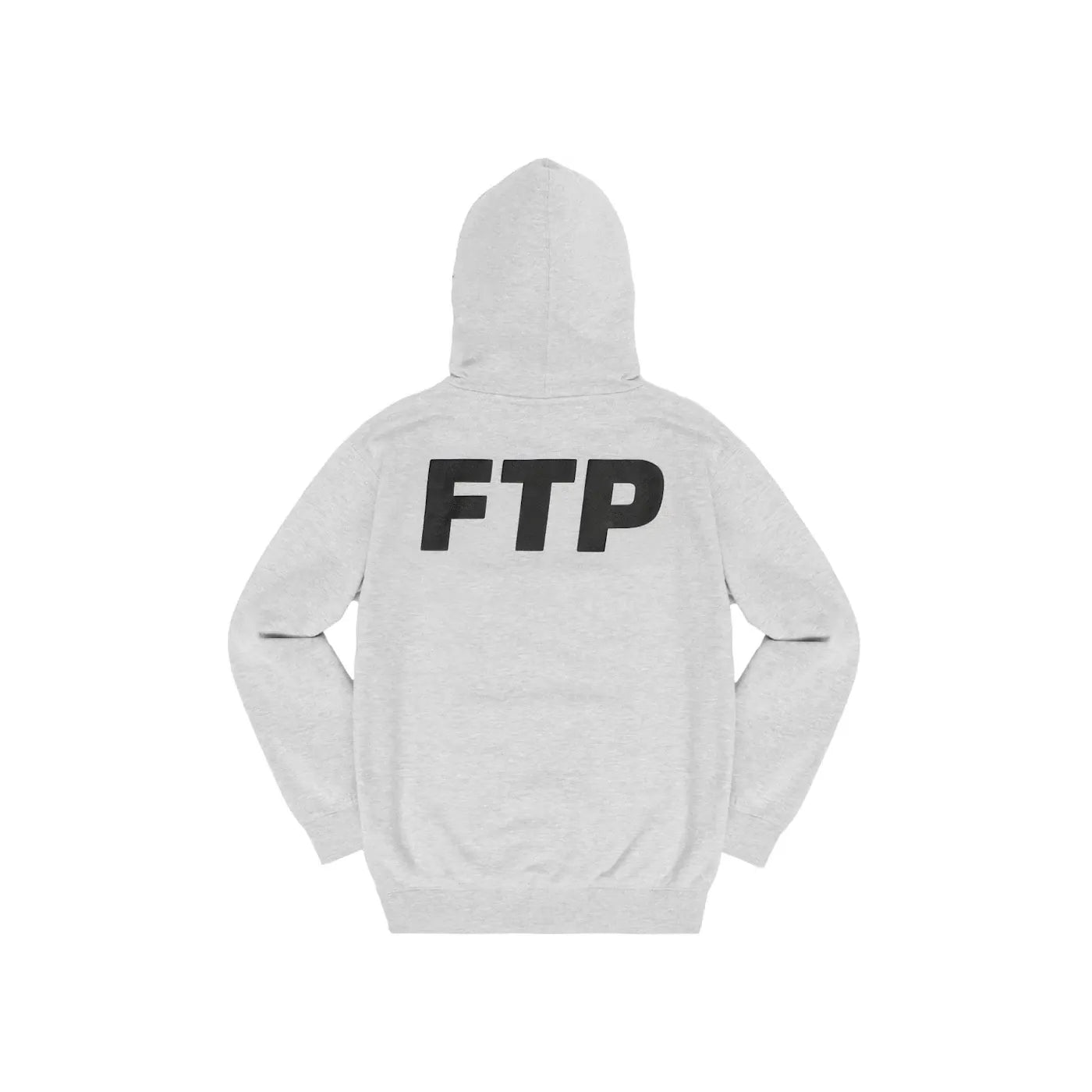 FTP Puff Print Logo Pullover Heather Grey