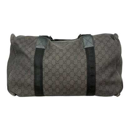 Gucci Dark Grey Vintage Canvas Duffle