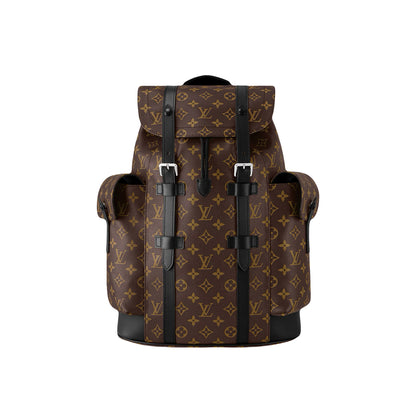 Louis Vuitton Christopher mm Backpack Brown