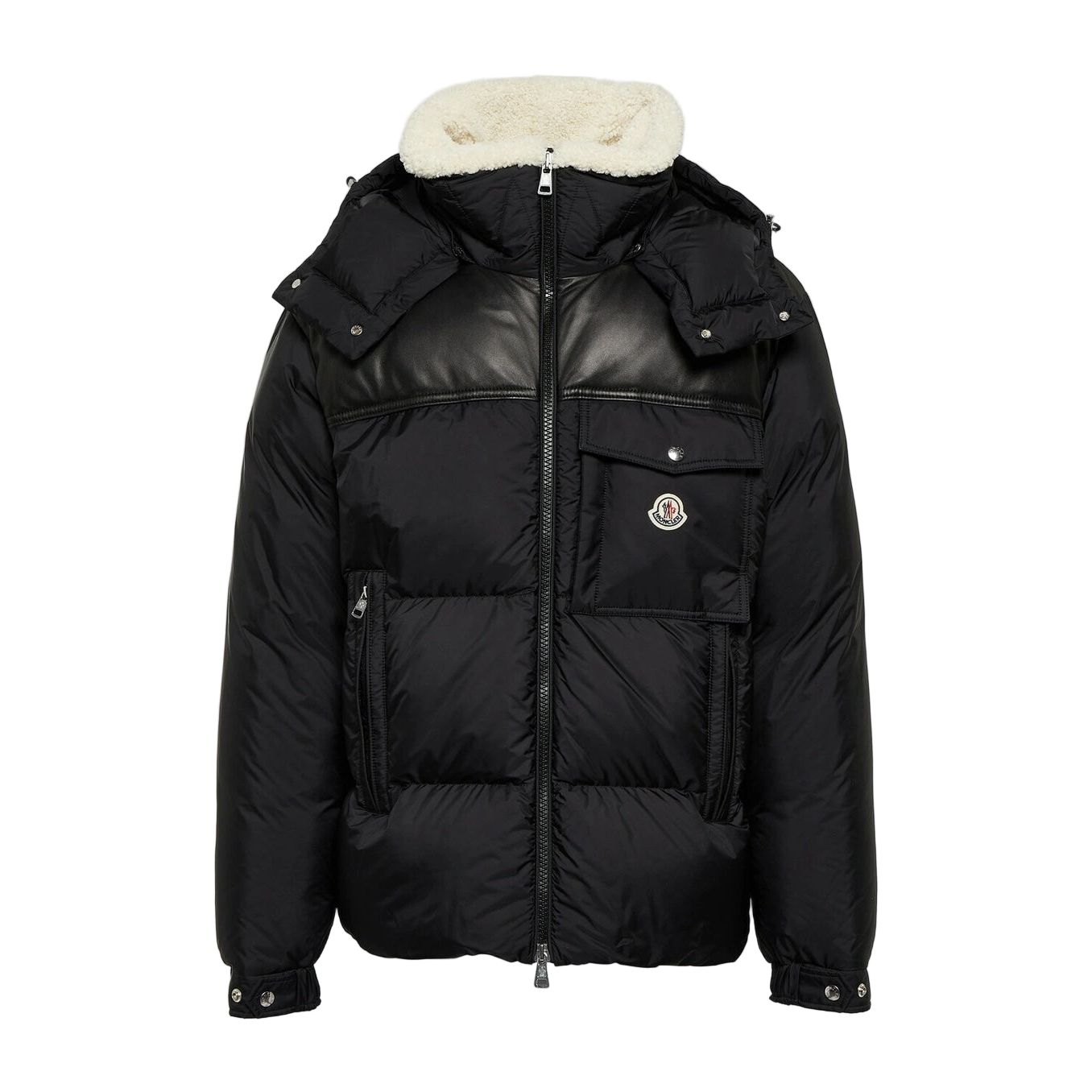 Moncler Braye Short Down Jacket Black