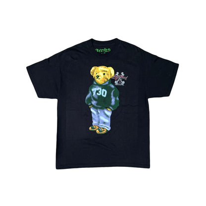 Asspizza 730 Bear Tee Black