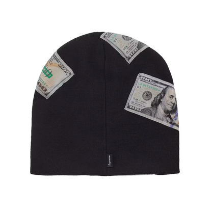 Supreme Money Beanie Black