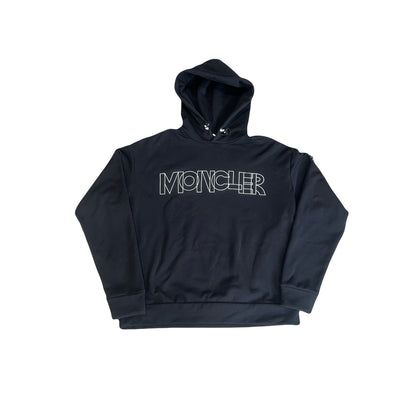 Moncler Grenoble Neoprene Hoodie Black