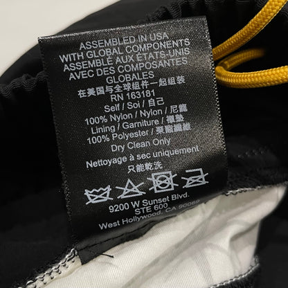 Rhude Star Piping Parachute Track Pants Black