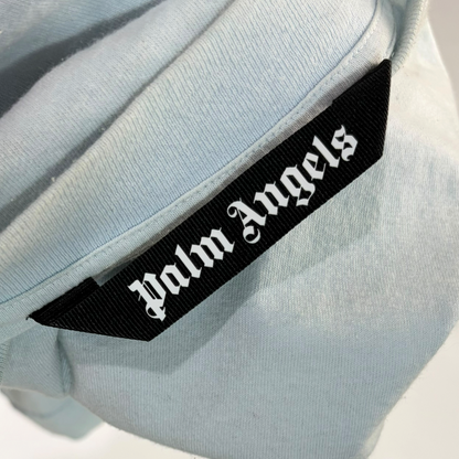 Palm Angels Classic Logo Over T-Shirt Light Blue/White