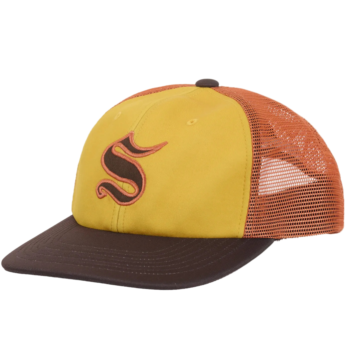 Supreme Contrast S Mesh Back 6-Panel Orange