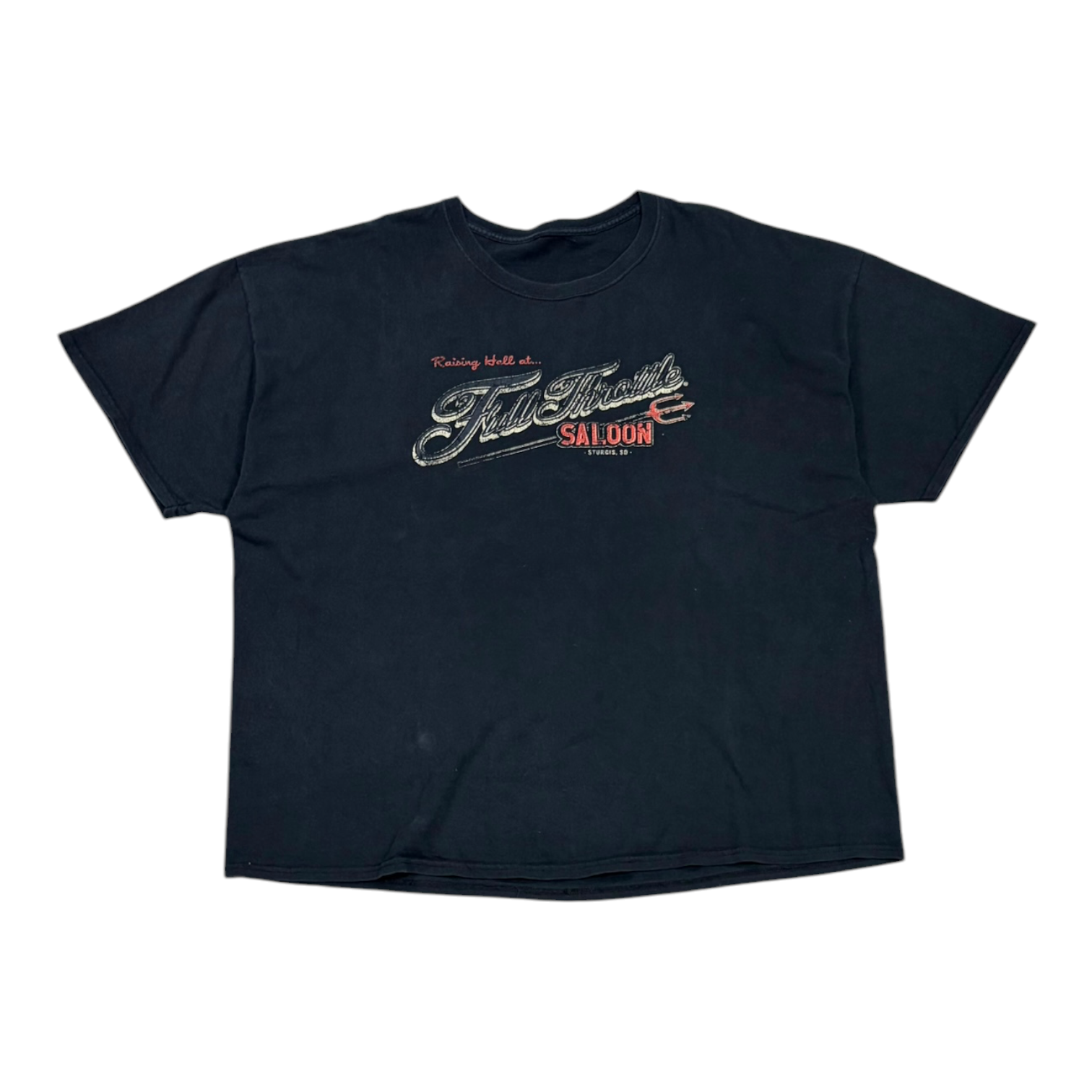 Y2K Full Throttle Saloon Sturgis Tee Black