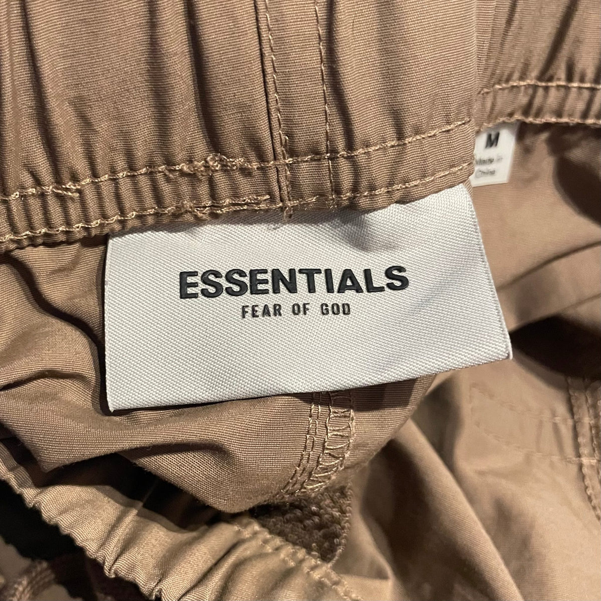 Fear of God Essentials SSENSE Exclusive Nylon Track Pants Rain Drum