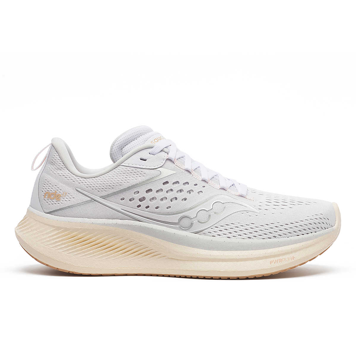 Saucony Ride 17 Women's White/Pearl