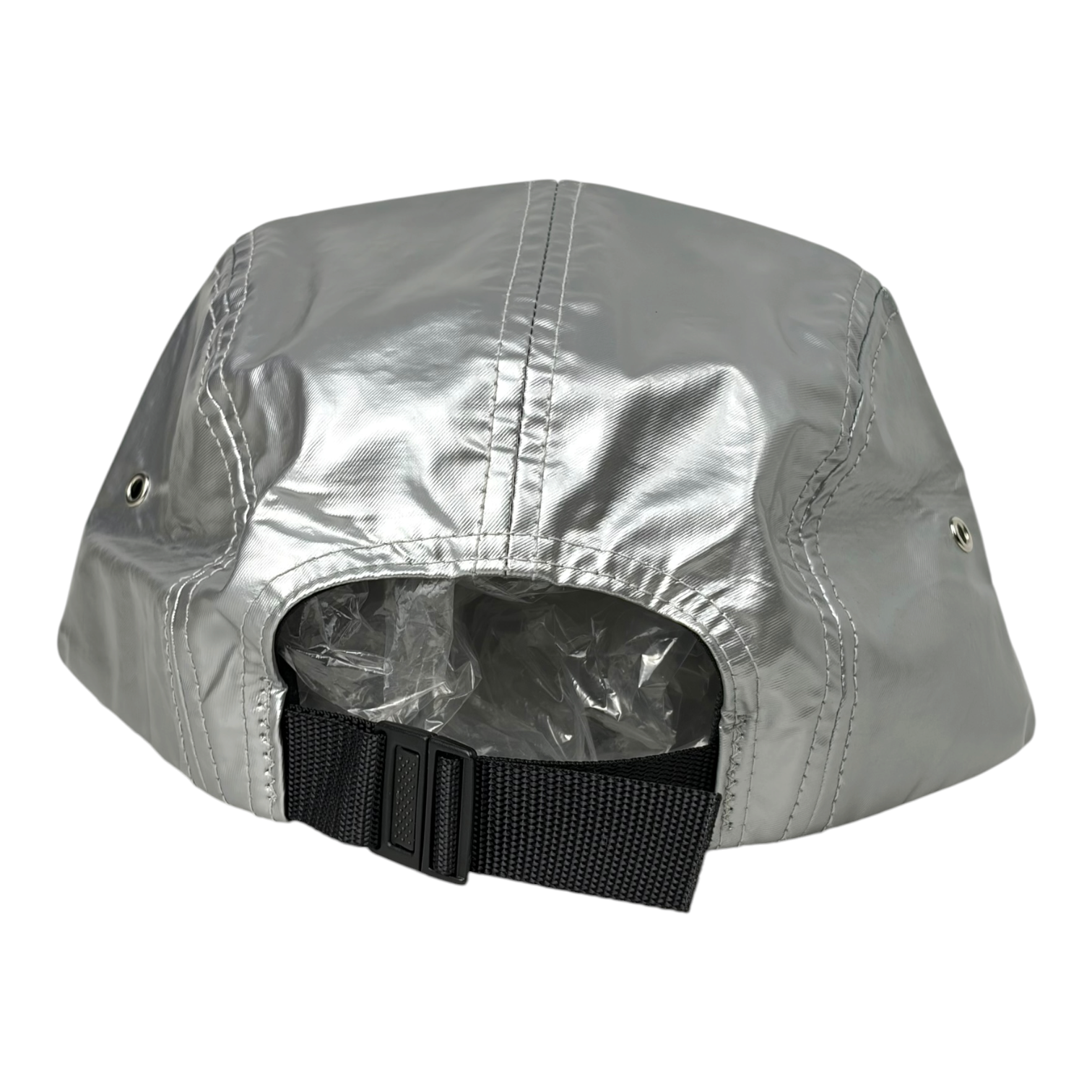 Supreme Metallic Camp Cap Red