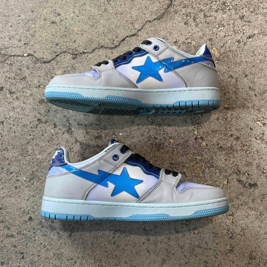 A Bathing Ape Bape SK8 Sta Blue White