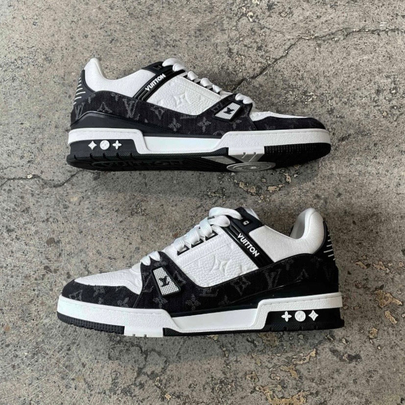 Louis Vuitton LV Trainer White Black
