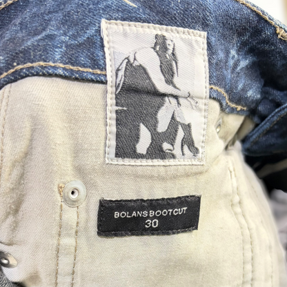 Rick Owens DRKSHDW Bolan Bootcut Jeans Blue