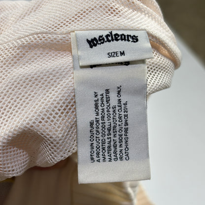 Whensmokeclears Heart Wear Track Jacket Cream