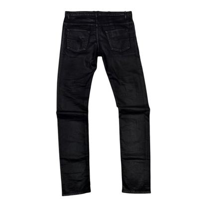 Dior Homme Waxed Denim Jeans Black