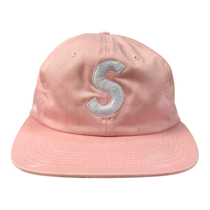 Supreme S Logo 6-Panel Pink