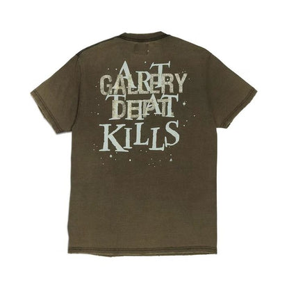 Gallery Dept. ATK Rod T-Shirt Faded Black