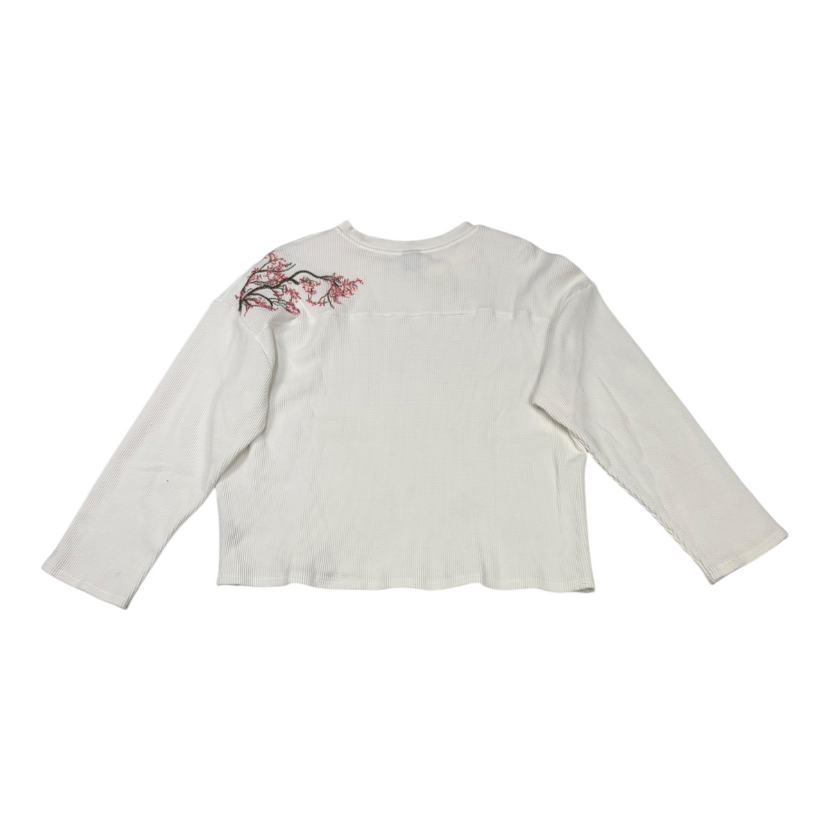 Derschutze Blossom Thermal Waffle LS White