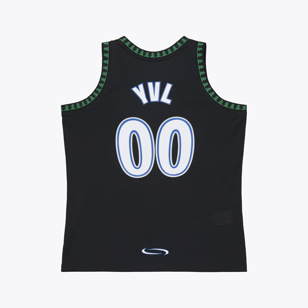 Mitchell & Ness x Playboi Carti Black Minnesota Timberwolves 1997-98 Swingman Jersey