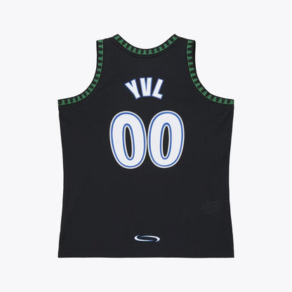 Mitchell & Ness x Playboi Carti Black Minnesota Timberwolves 1997-98 Swingman Jersey